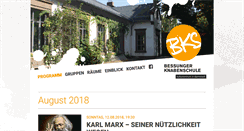 Desktop Screenshot of knabenschule.de